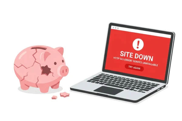 Don't Lose Ad Budget Because Your Website Went Down - Kikloper