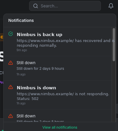 Two independent channels, so a muted one never costs you the alert.